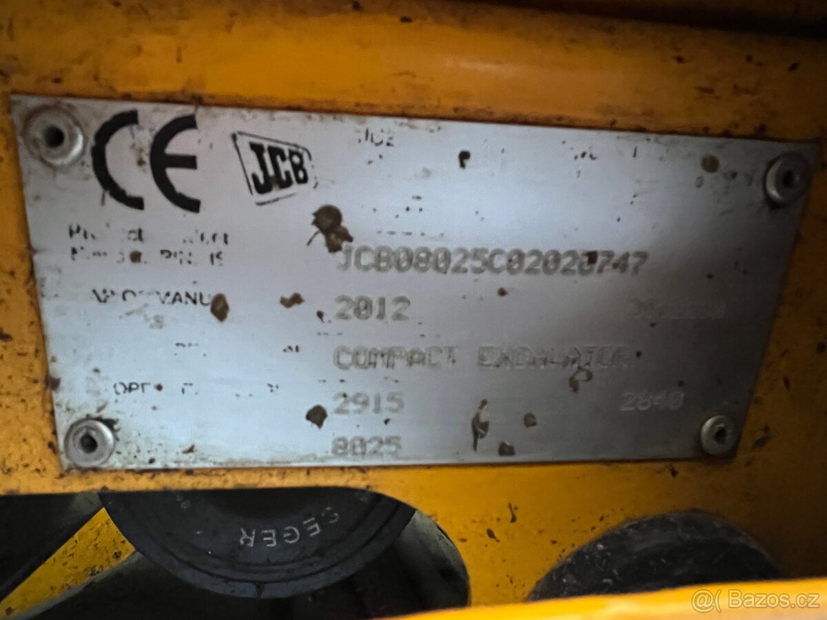 Prodam JCB 8025 - 10