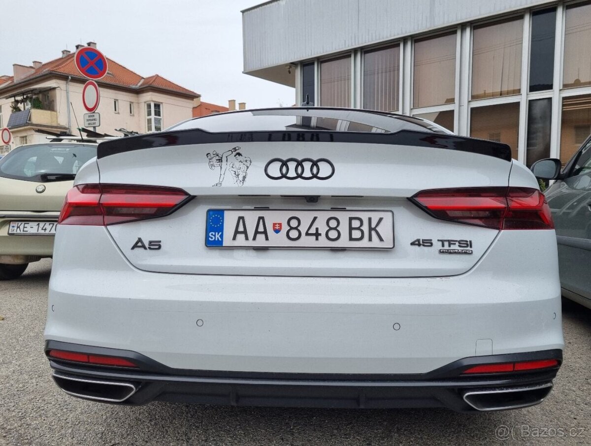 Spoiler kridlo lipo kufru AUDI A5 S5 RS5 model B9 - 10