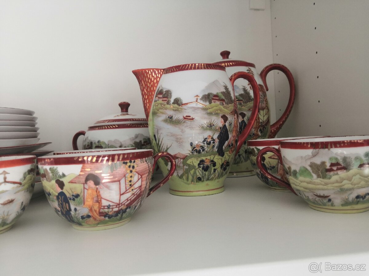 Starý Čínský porcelánový servis. - 10