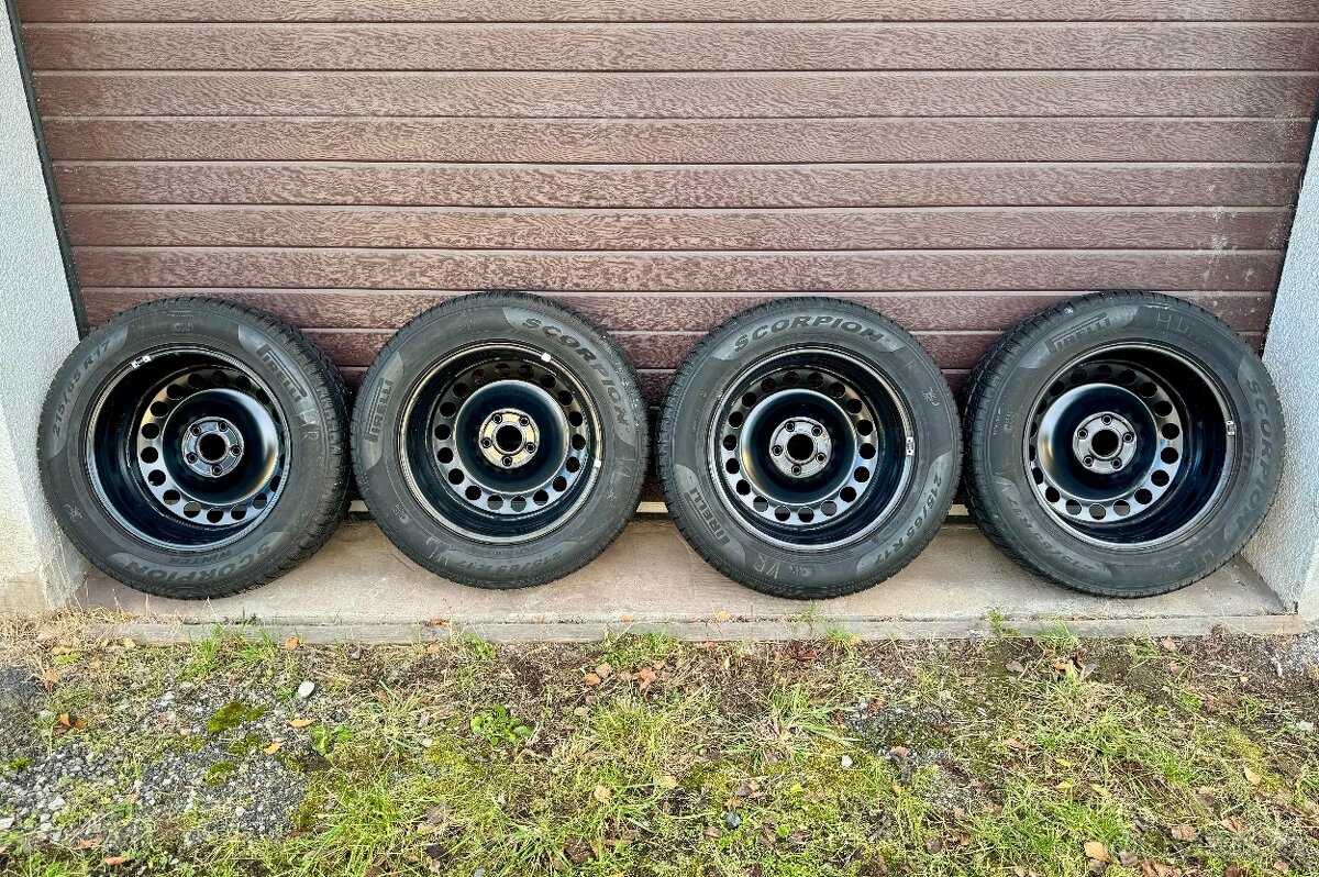 Originální plechové disky VW AG 5x112 R17 - 10