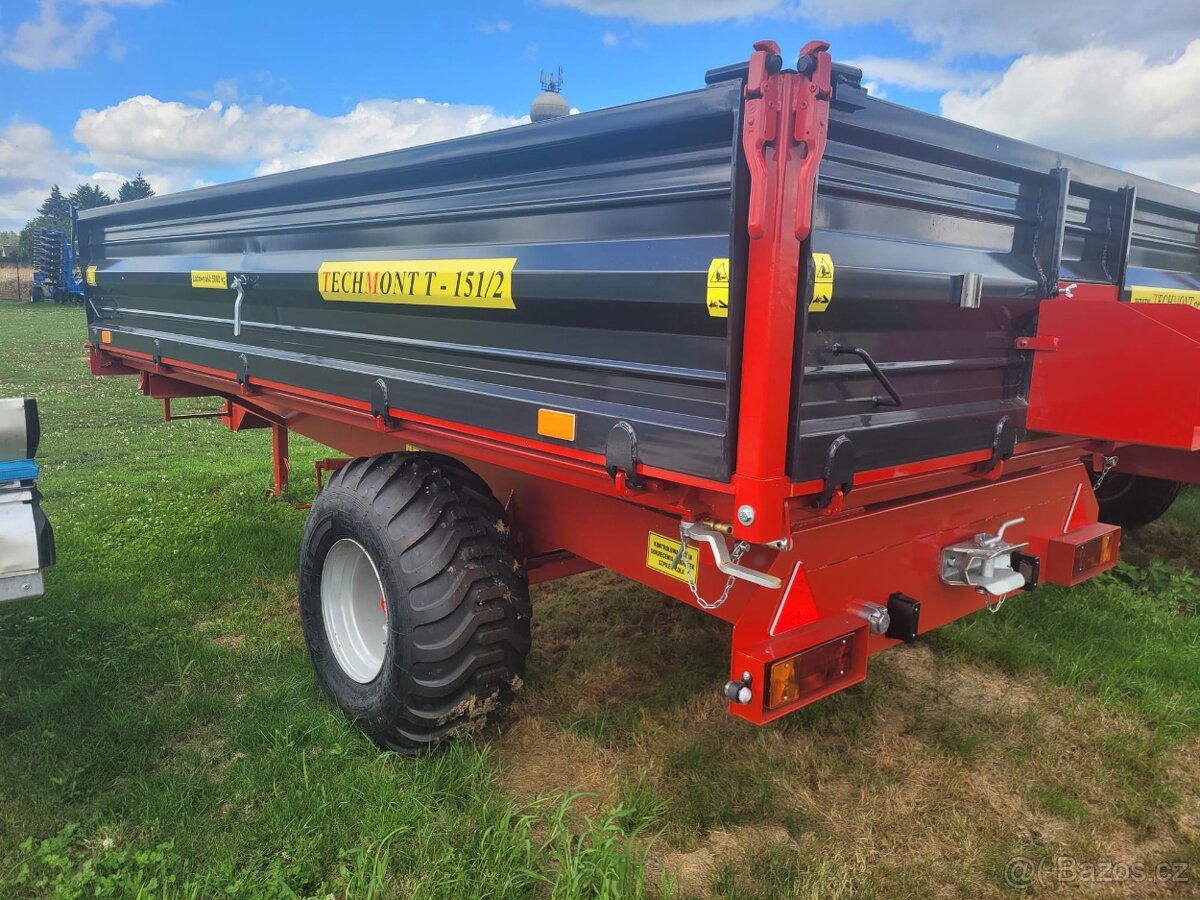 PŘÍVĚS ZA TRAKTOR 5T Techmont - 10