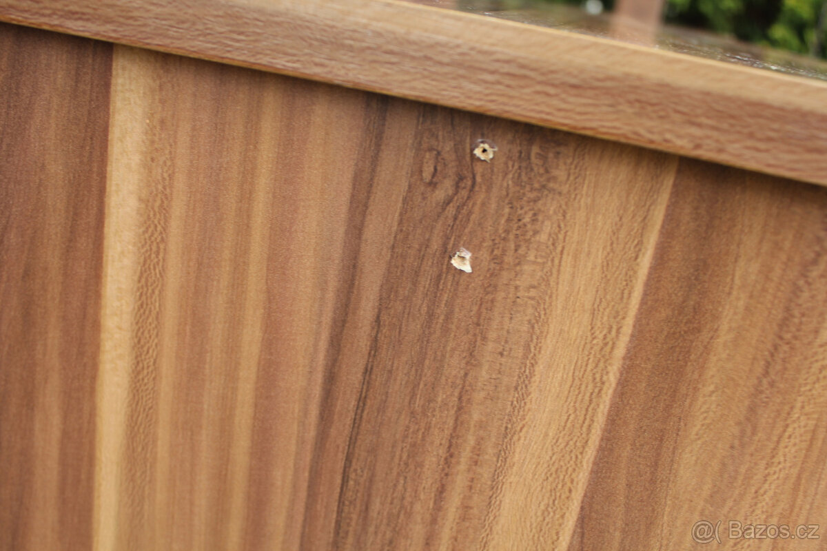 Psací stůl se 4 zásuvkami - 10