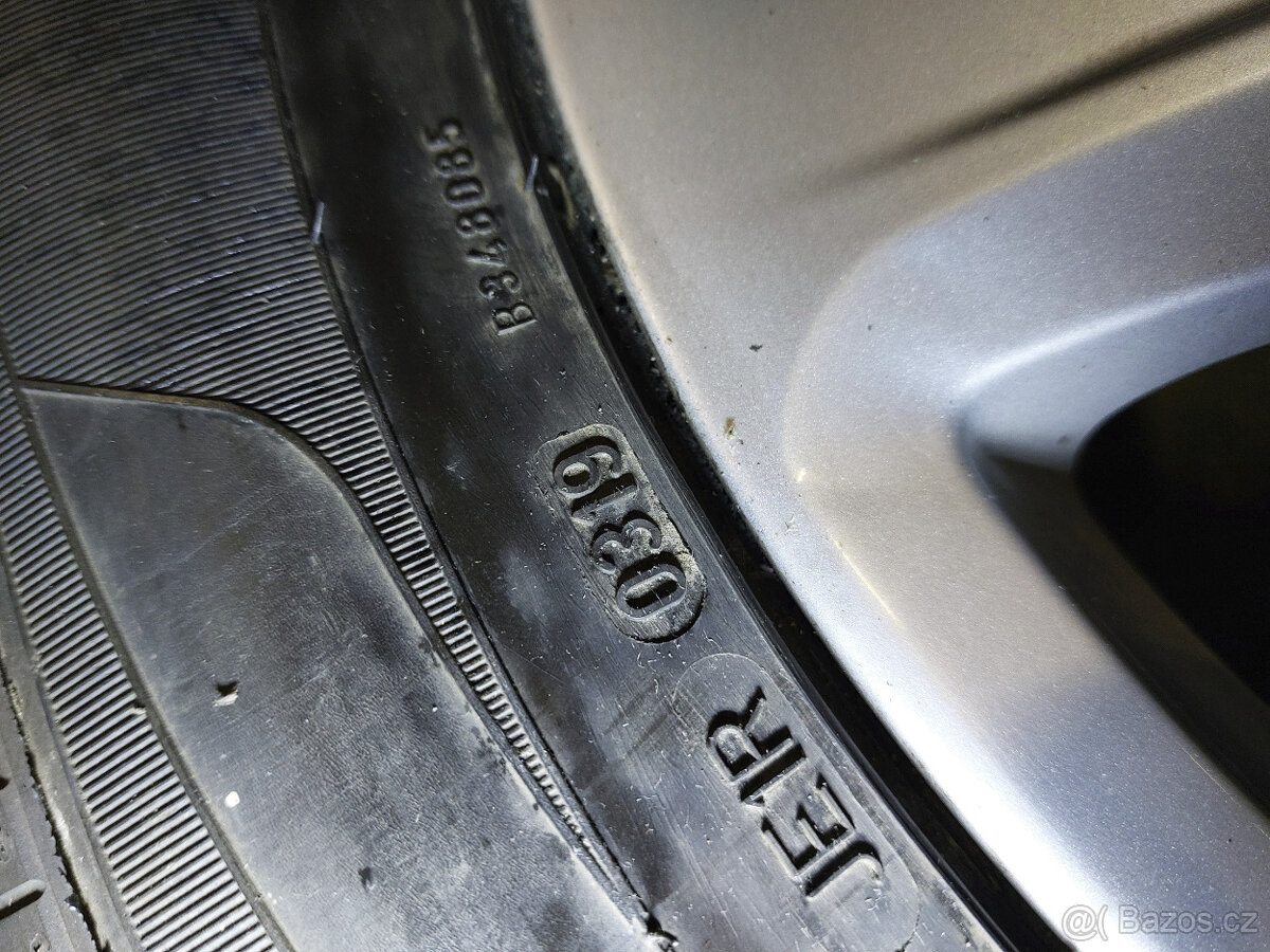 Originál alu kola 18" na Audi A6 Allroad zimní - 10