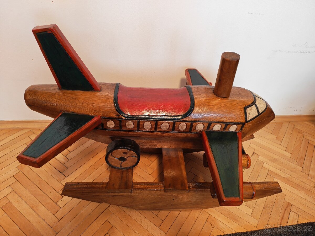 Dřevěné letadlo (houpadlo) - 10