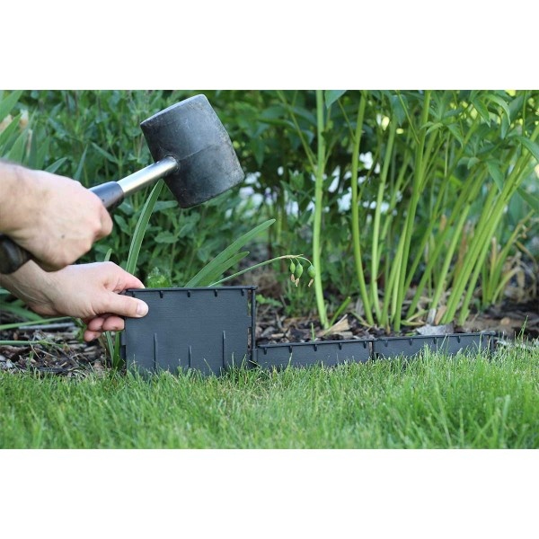 Plastový zahradní obrubník - zatloukací - 10