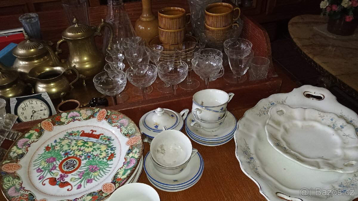 Staré romany,sklo,porcelan - 10