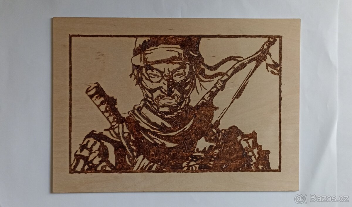 Vypalování do dřeva, woodburning - 10