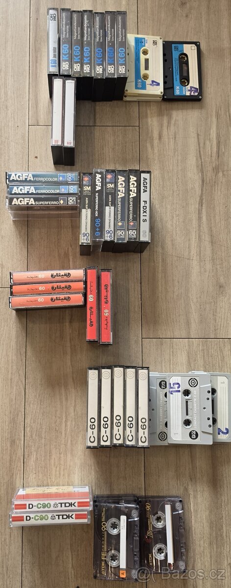 Audiokazety - retro - MC -290ks - možno po kusech - 10