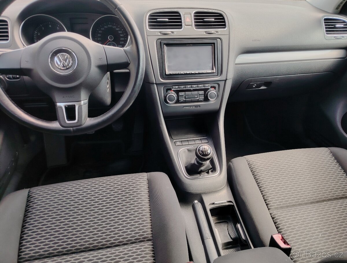 VW Golf 6 1.4 MPI 5dvéř,Digi klima,2xkola - 10