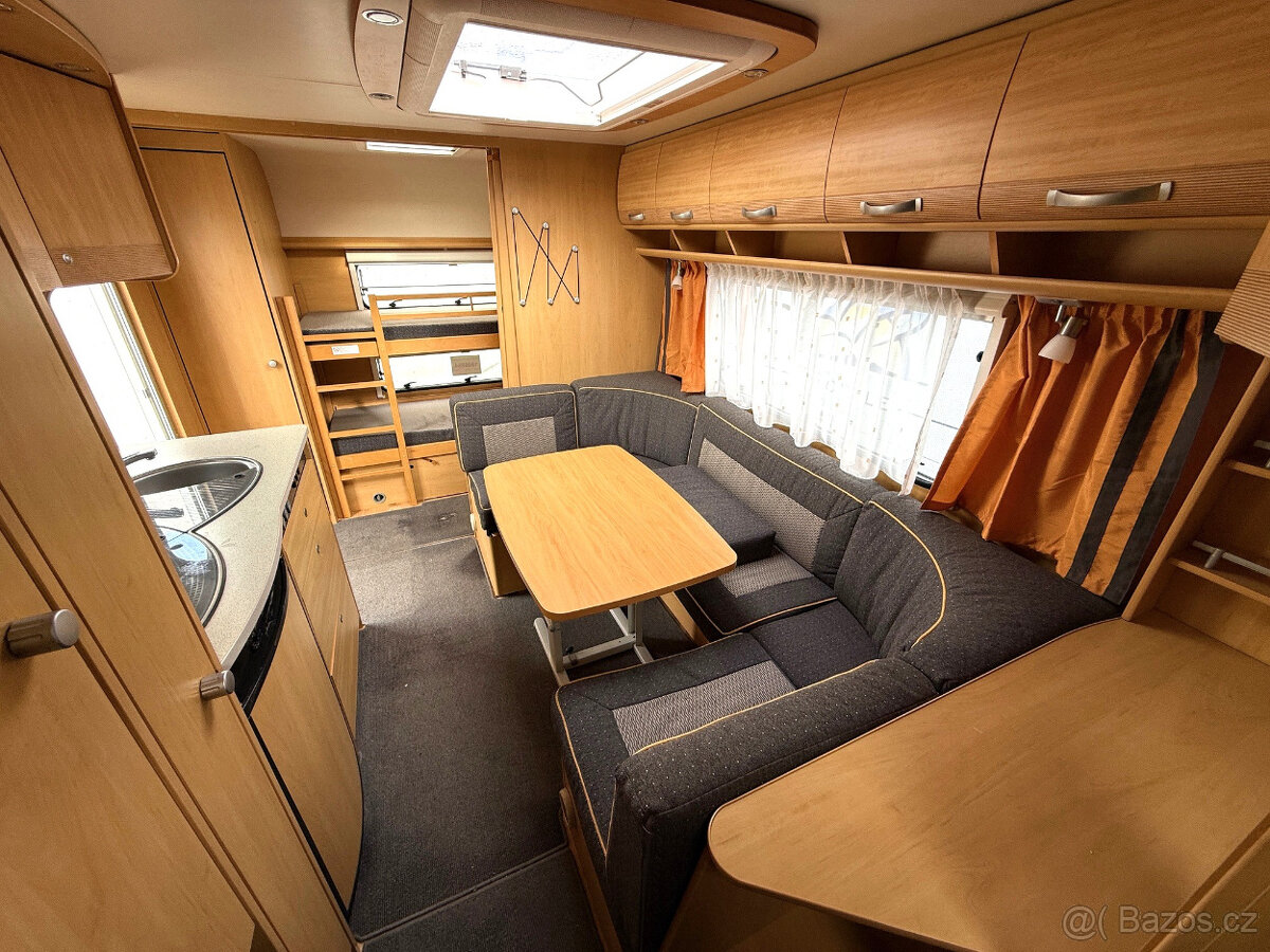 Dethleffs Camper 560SK, PALANDY, KLIMA, MARKÝZA, PODL. TOP. - 10