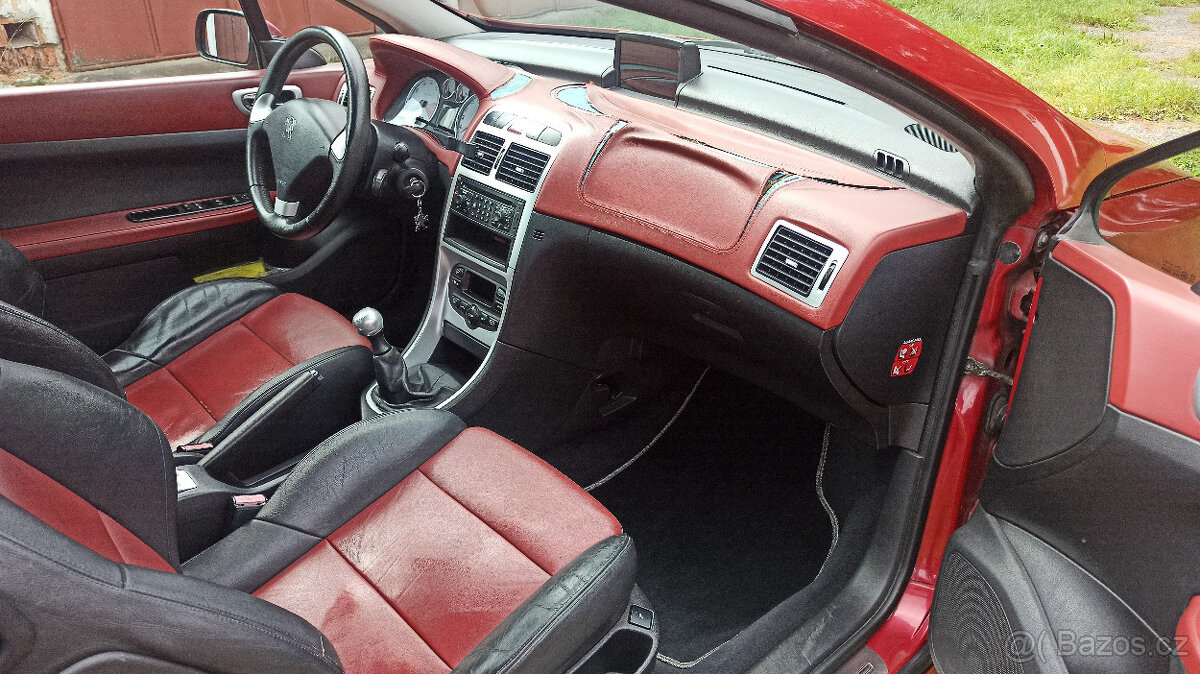 Peugeot 307cc 2.0 RFK benzín + LPG - 10