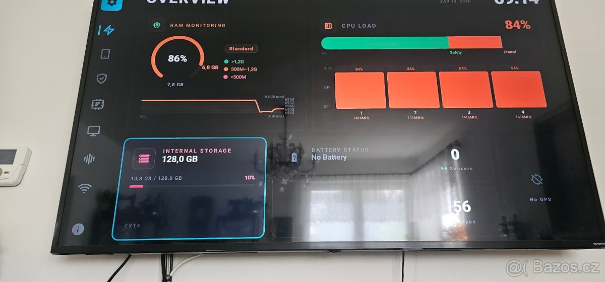 Android 14 TV box nový 2ks 128GB/8GB - 10