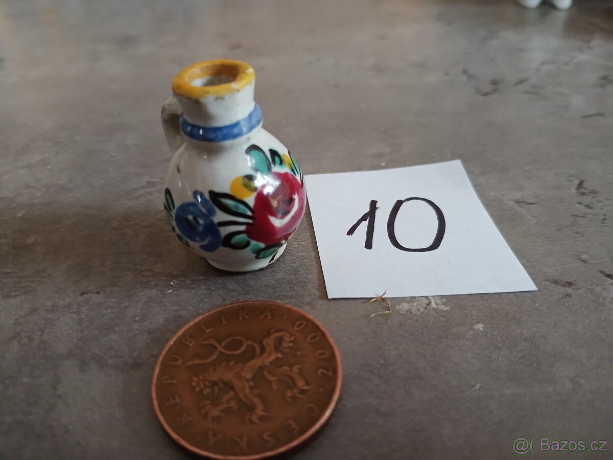 Miniatury -kus 10kč - 10