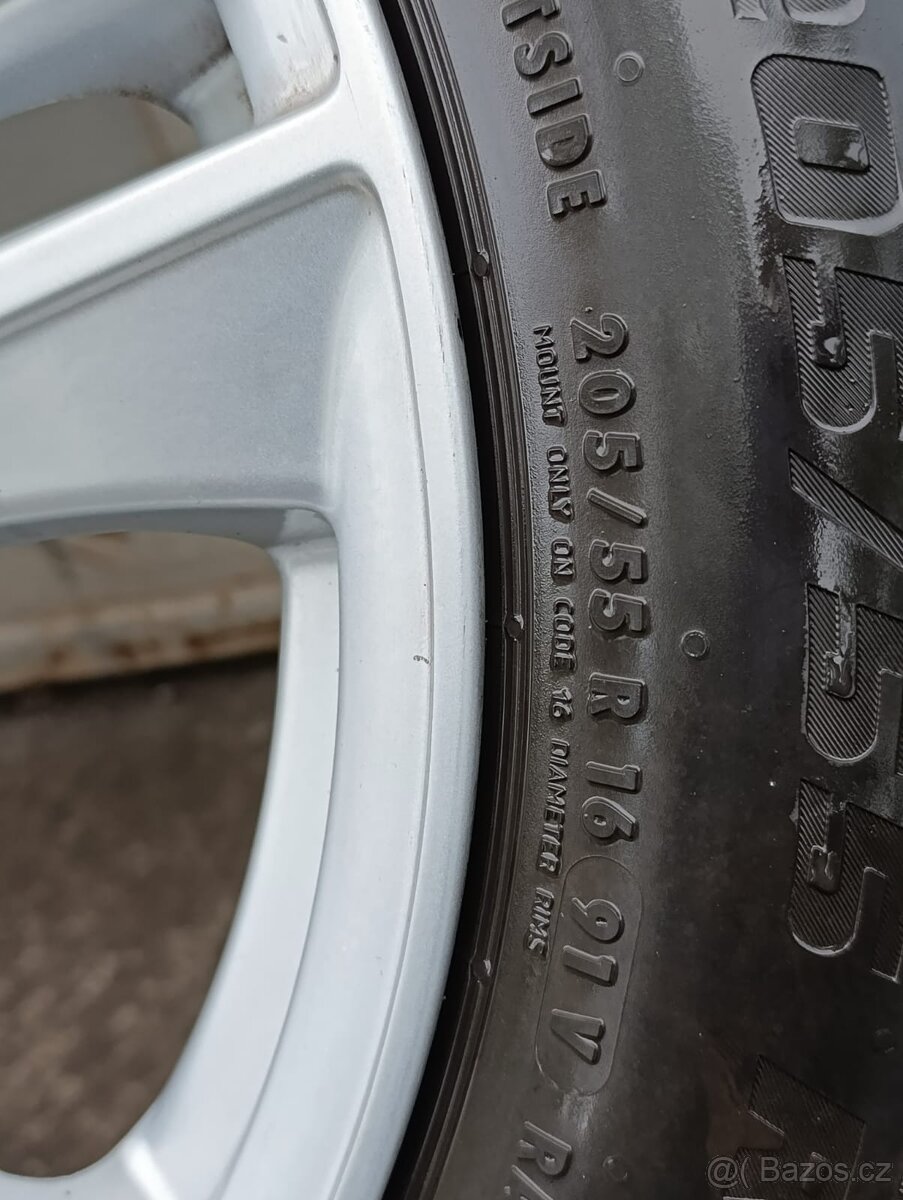 Krásná ALU kola Škoda Octavia 1, 5x100, R16 - 10