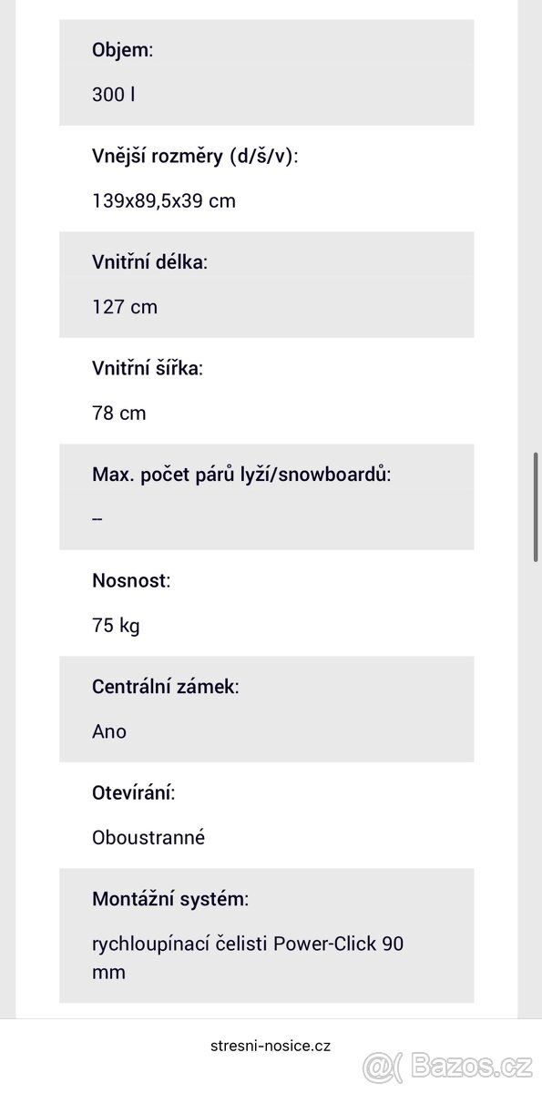 Thule force xt S / truhla box rakev - 10