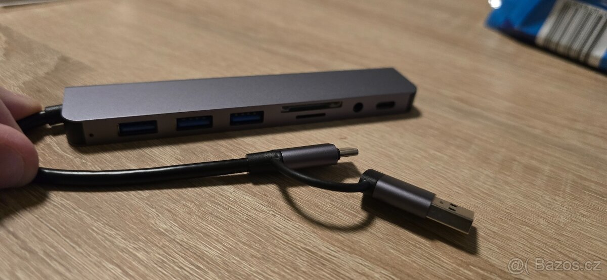 USB-C/USB hub s SD,microSD, USB 3.0&USB 2.0,Jack - 10