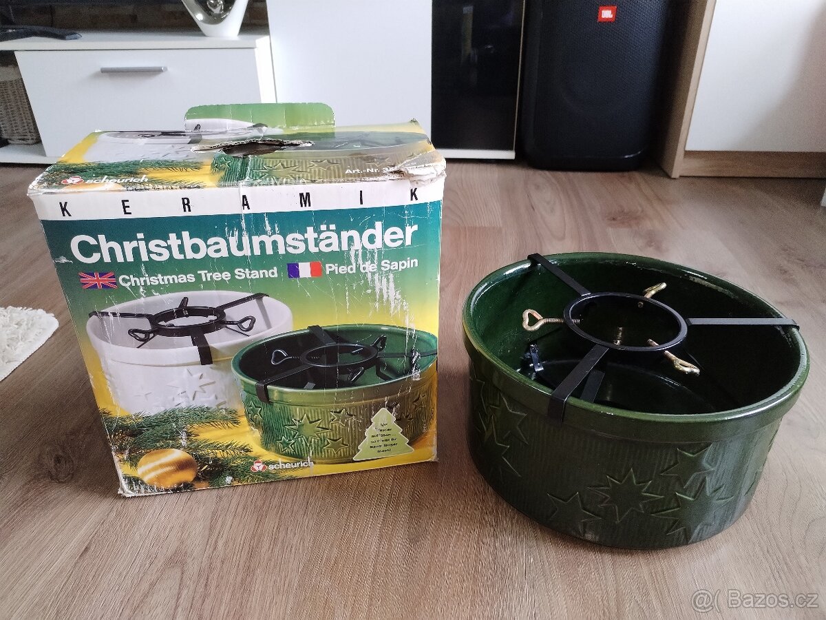 Keramický vánoční stojan na strom až 2,5 m - 10