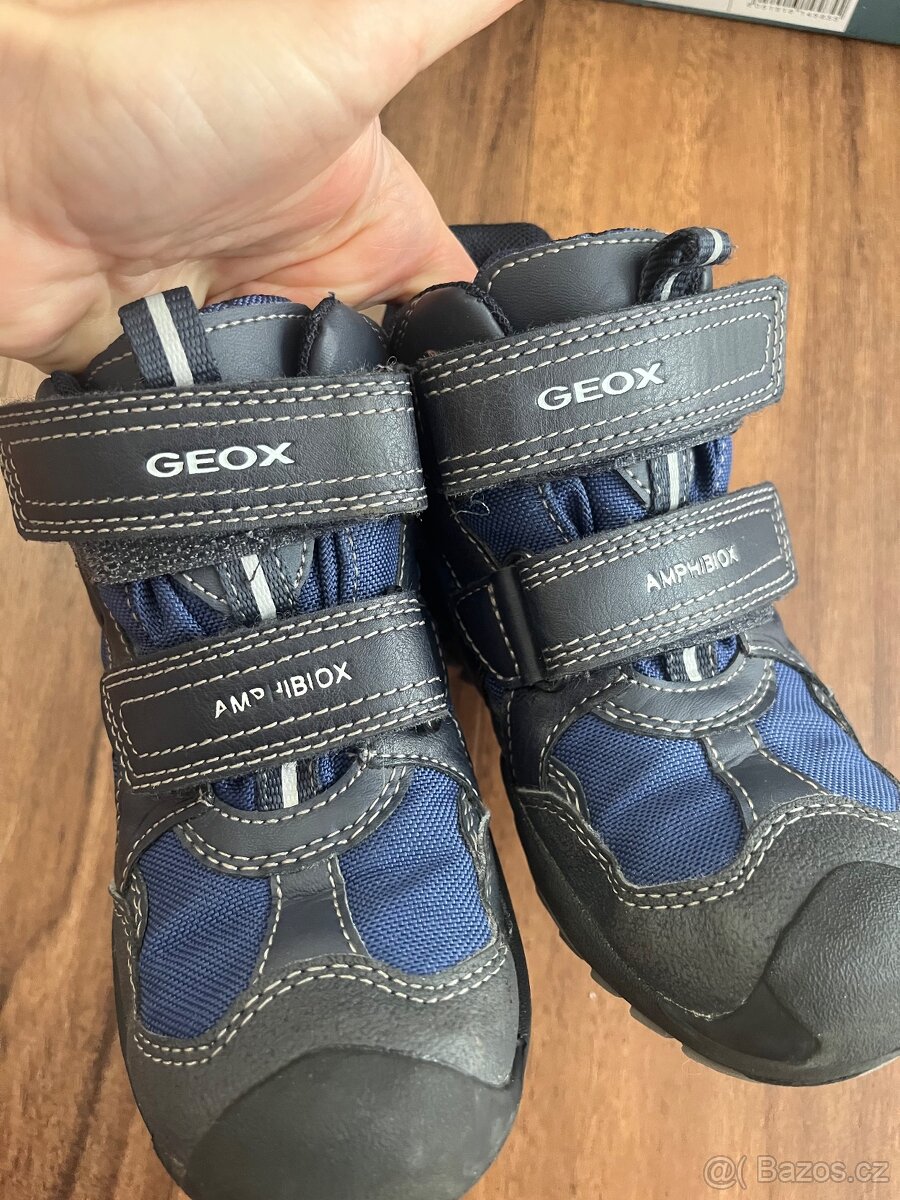 Klučičí chlapecké zimní boty Geox Respira Amphibiox - 10