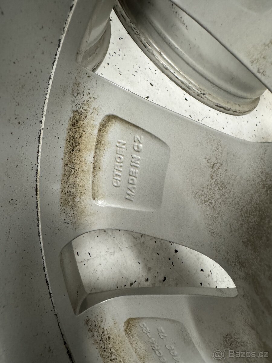 Sada ALU disků originál Citroën 6Jx16 - 10