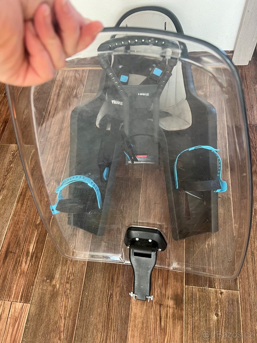 Přední Detska cyklosedacka thule se štítem - 10