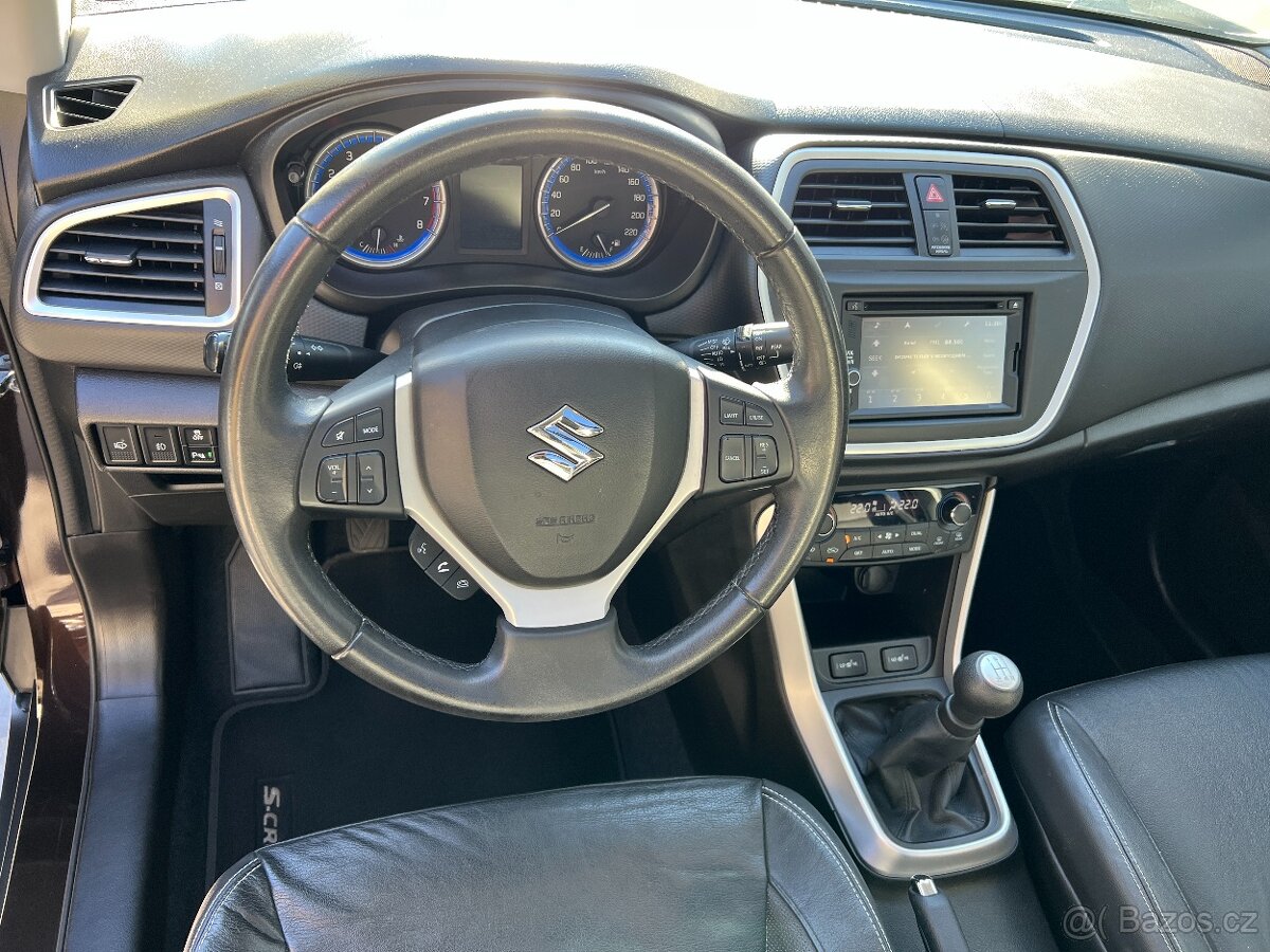 SUZUKI SX4 S-Cross 1,6i 88KW 1 MAJ.NAVI.KŮŽE KAMERA VYHŘ.SED - 10