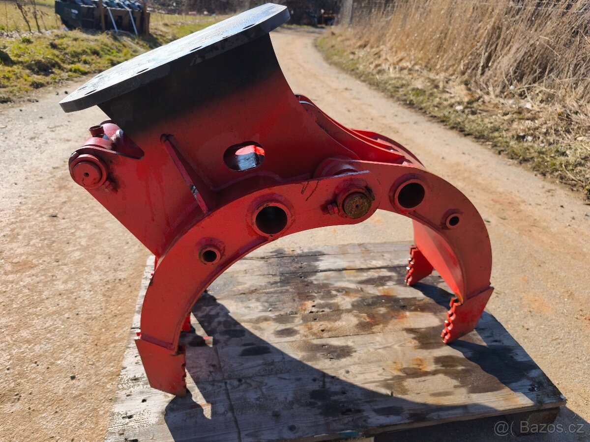 Drapák (kleště) pro bagr 1-3t - 10