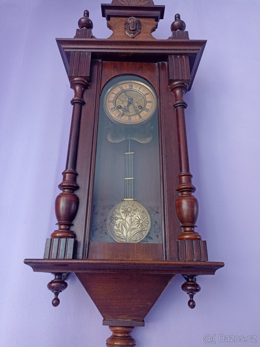 Starožitné nástěnné hodiny - 10