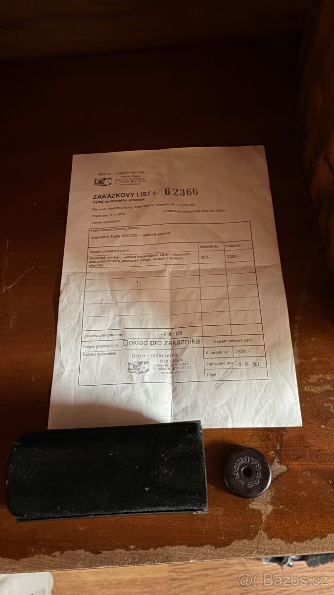 Gramofon Tesla NZC420 - 10