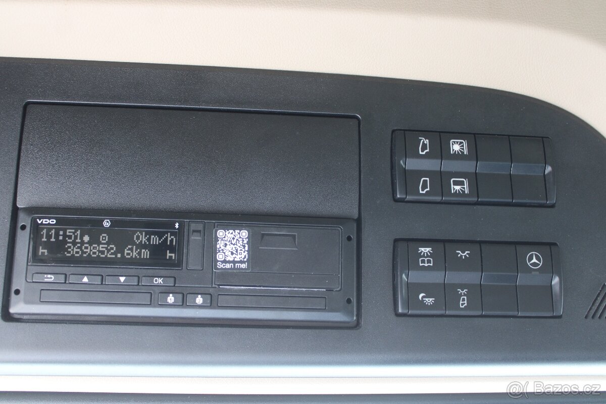 MB Actros 1848 LSNRL,GIGA SPACE, LOWDECK, NAVIGACE - 10