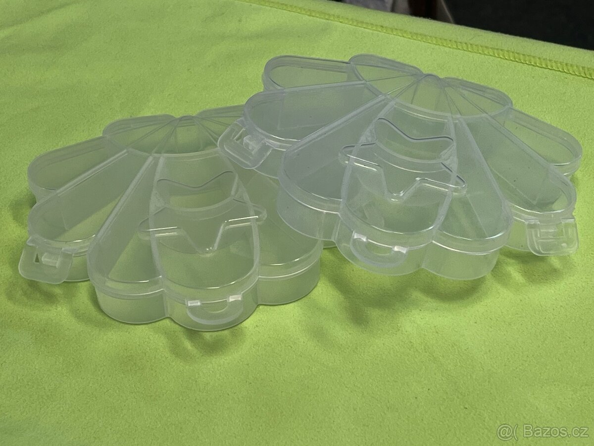 Krabičky na uložení různých drobností ,šperků - mušle - 10