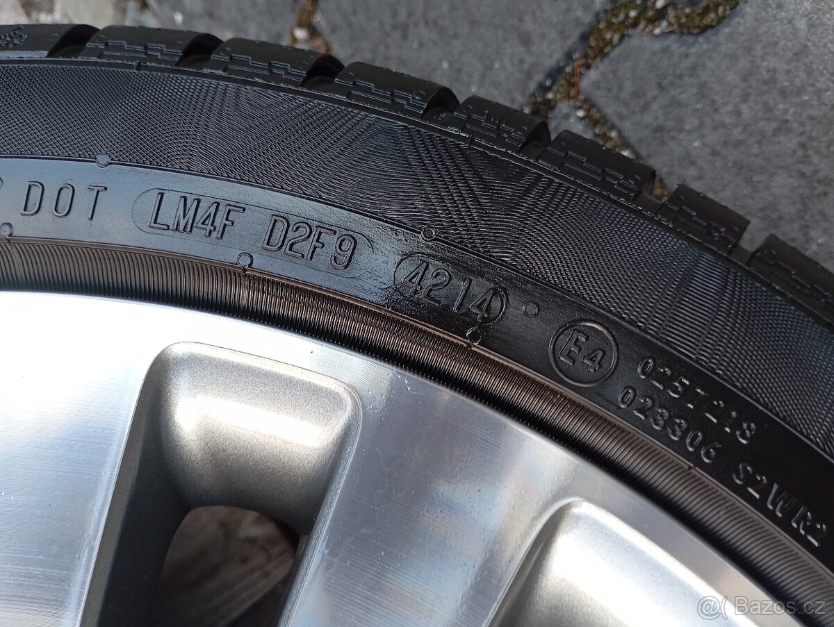 Zimní sada Mercedes Benz 5x112 225/45/18 Continental - 10