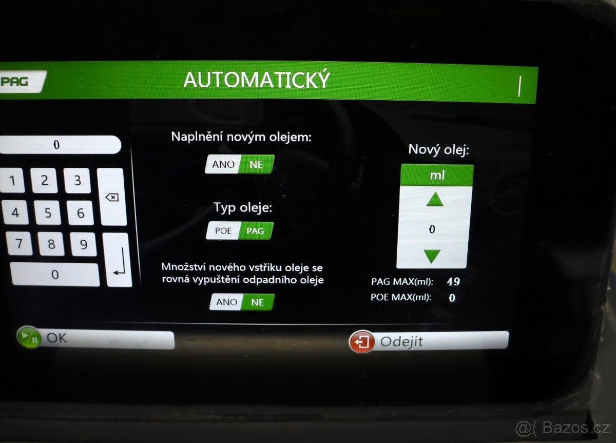 Plnička klimatizace X568 automatická - ČEŠTINA - 10