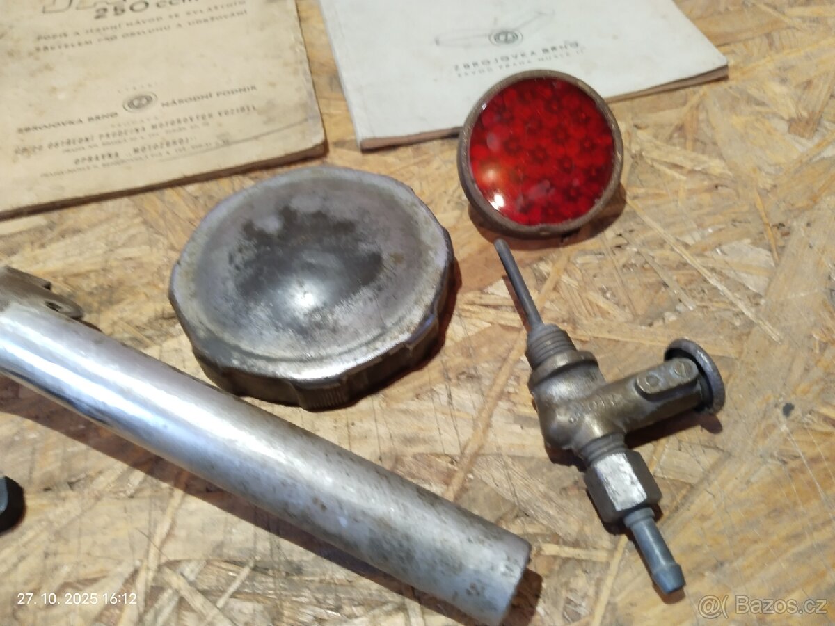 Jawa pérák FJ, Zbrojovka, Ogar 350 - díly - 10