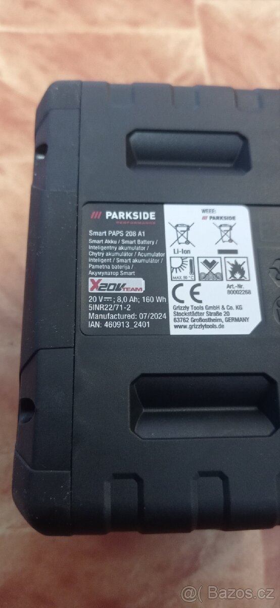 Aku flexa Parkside performance, 8ah, nab. ZÁRUKA - 10