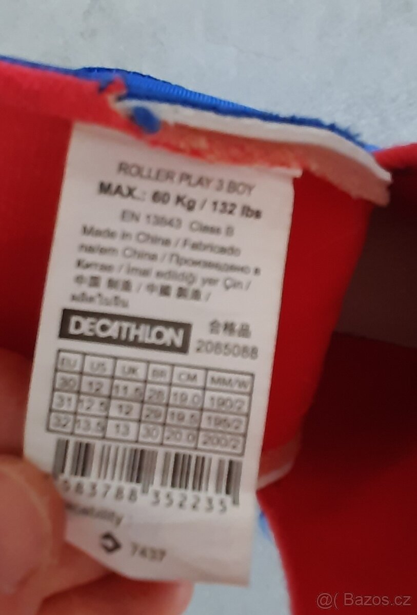 Dětské kolečkové brusle vel. 30-32 - 10