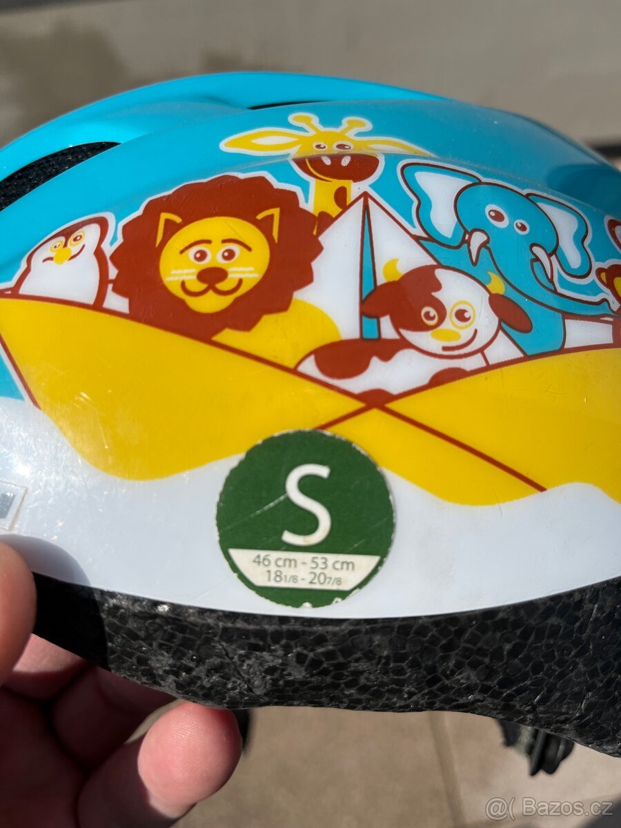 Detske kolo LeaderFox 14" s helmou - 10