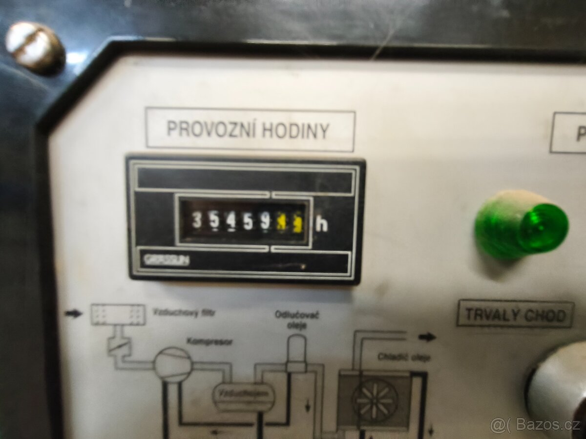 Prodám šrouboví kompresor atmos se 80 - 10
