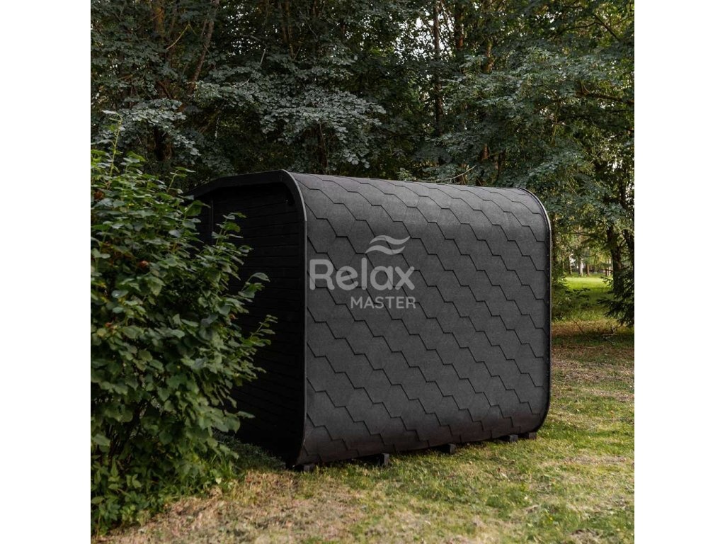 Finská sauna LUX s předsíní 245×340 - 10