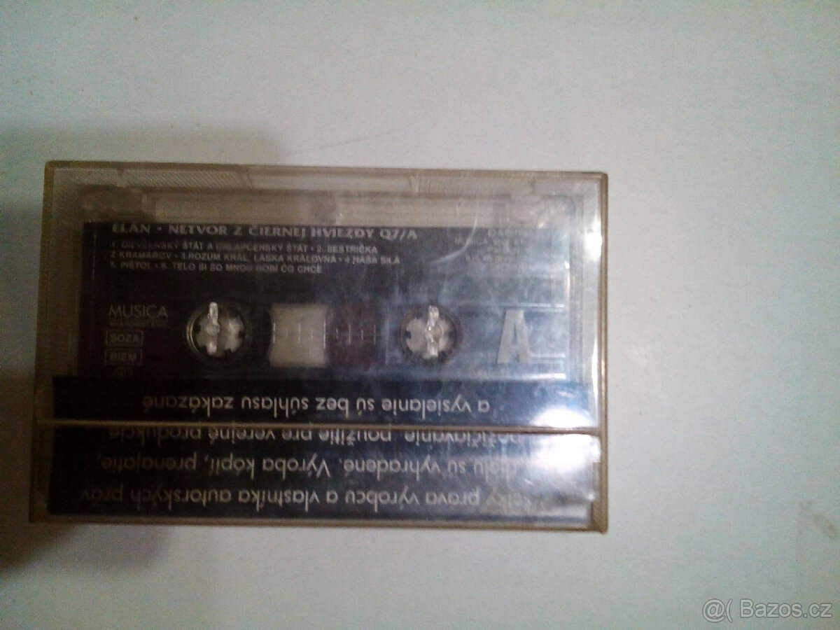 Originál kazety Elán MC - 10