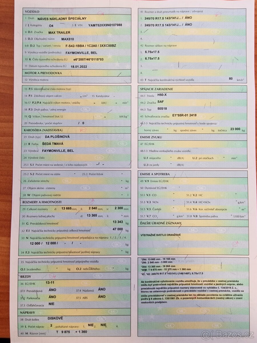 Hlbina Faymonville Max 510 znížená cena 111950,-€ - 10