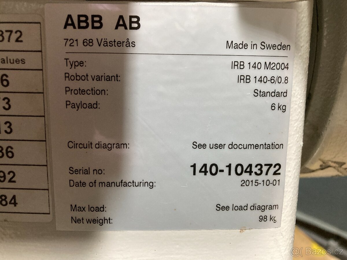 ABB IRB140-6/0.8 M2004 - 10
