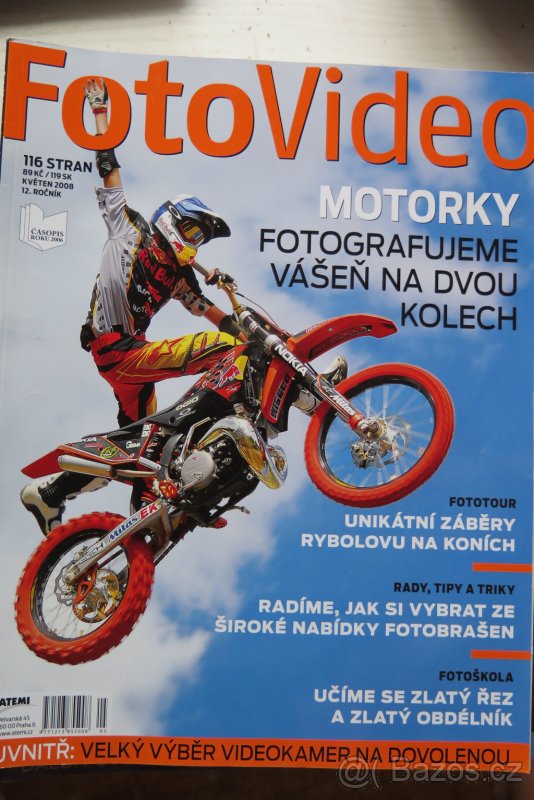 prodám časopis FotoVideo 2008 - 10