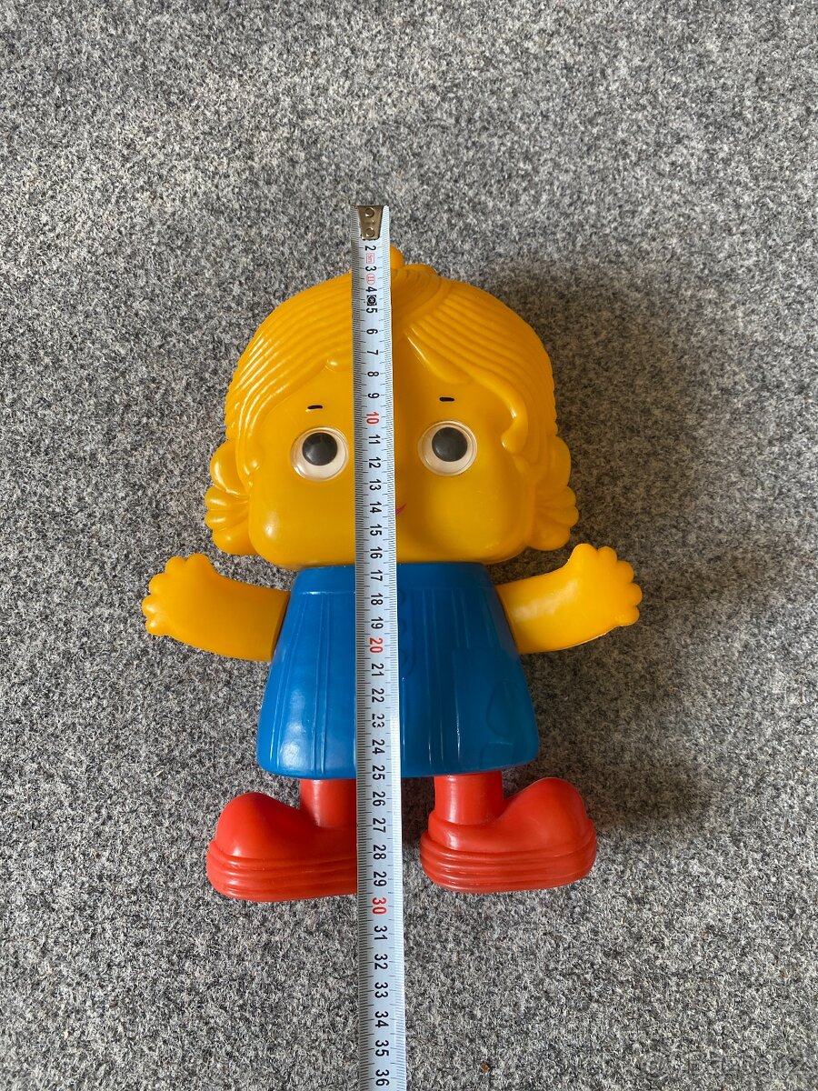 hračky staré hračky plastová panenka retro hračka panna - 10