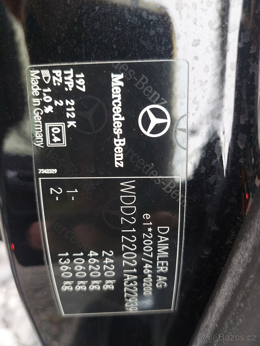 MB E220Cdi, Avantgarde, servisní kniha - 10