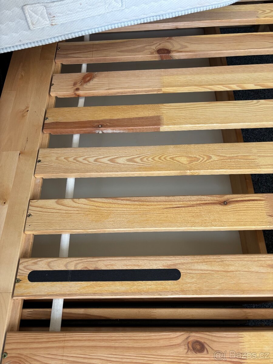 Ikea Mandal postel 160x200 + matrace DORMEO - 10