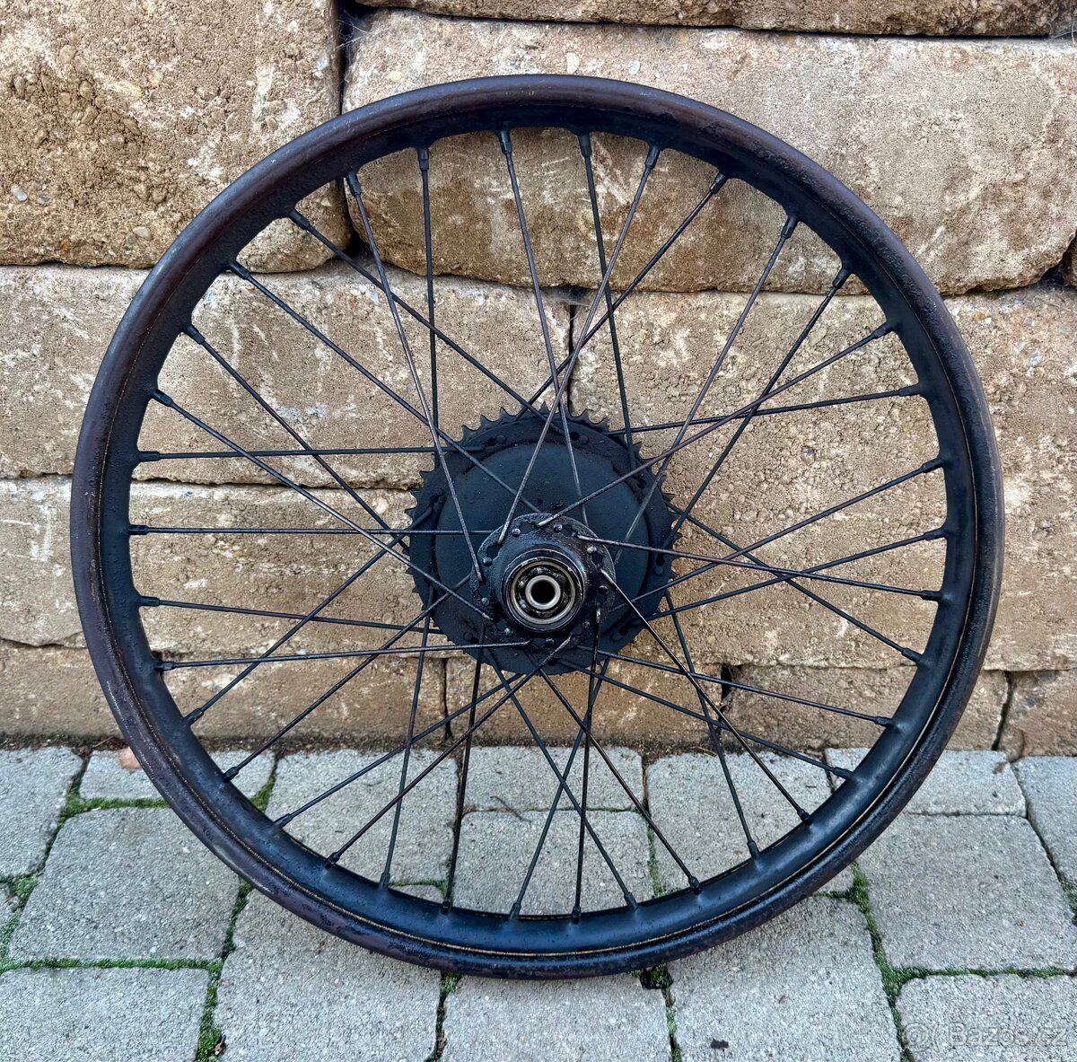 ČZ 125 T - přední a zadní kolo - 10