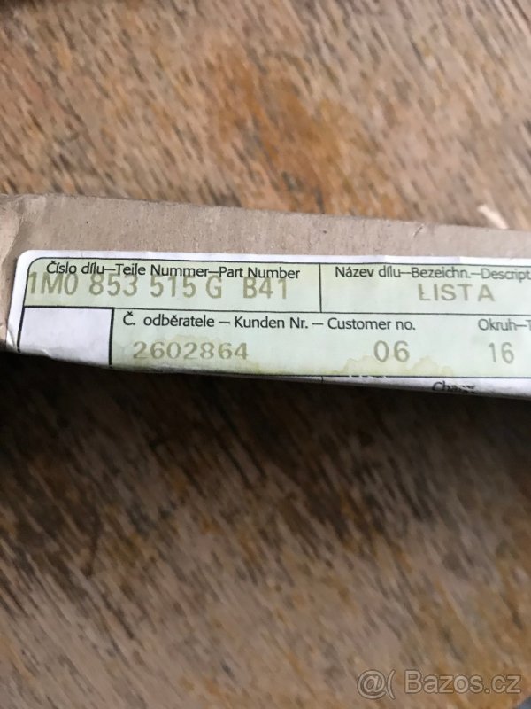 seat lišta mřížka spojler plasty - 10