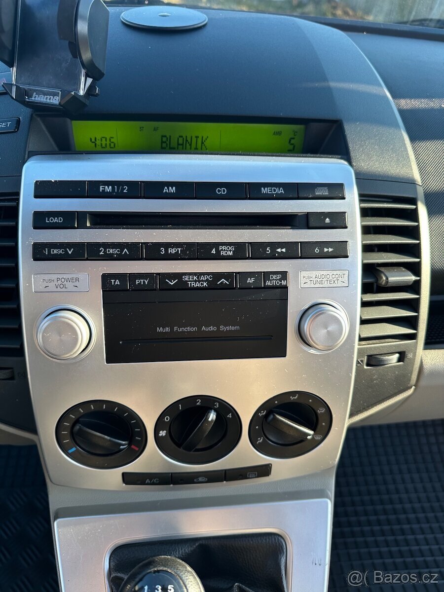 Mazda 5 1,8i 85KW VYHŘÍVANÁ SEDADLA - 10