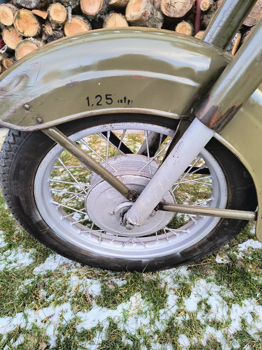 Jawa 350/360-0 vojenská - 10