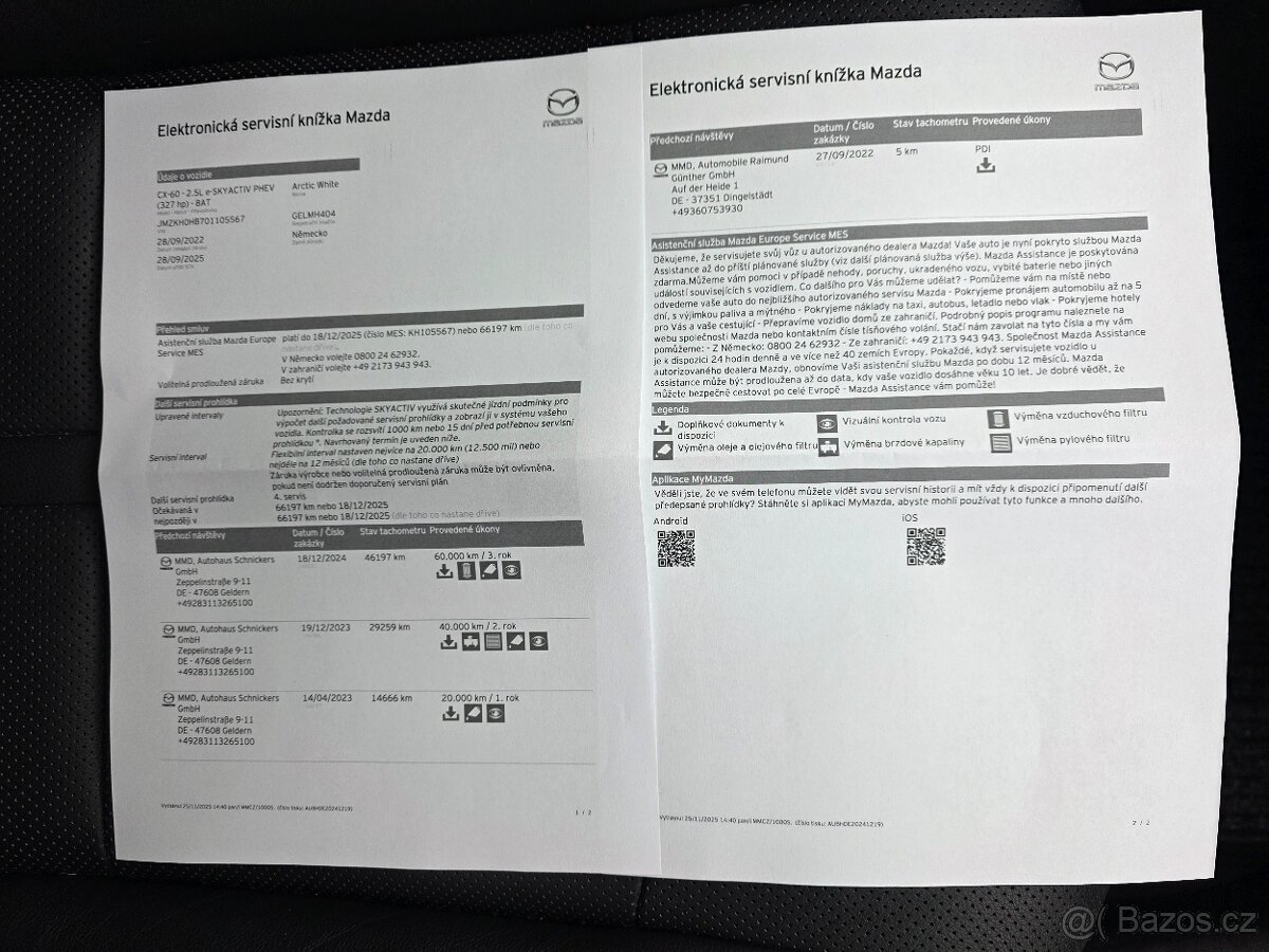 Mazda CX-60 2.5 e-Skyactiv Hybrid Homura AWD, 1.Maj., DPH - 10